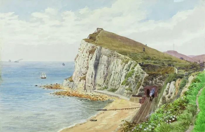 Framed Print : White Cliffs at Dover, Kent Framed Print : White Cliffs at Dover, Kent