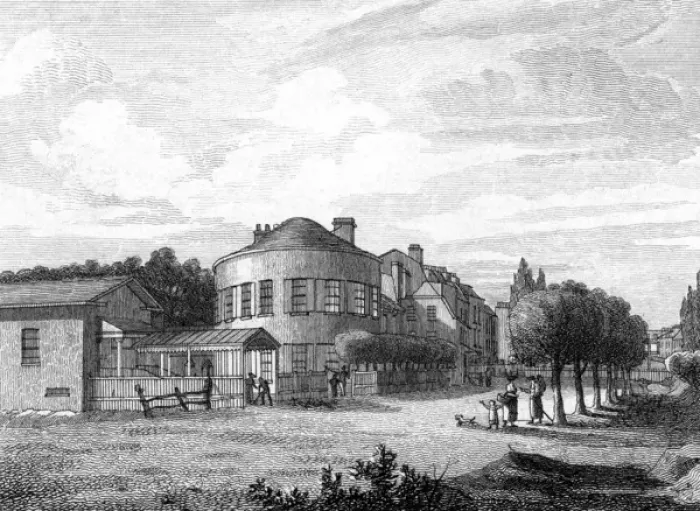 Framed Print : White Conduit House Framed Print : White Conduit House