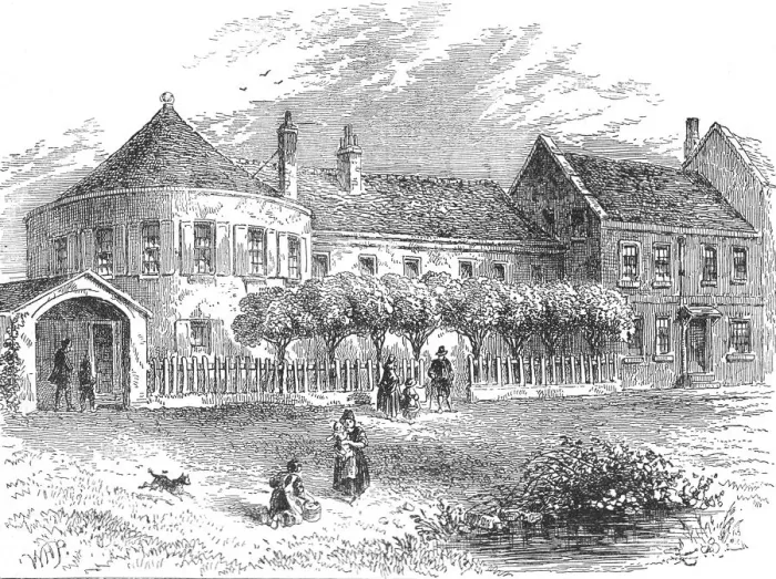 Framed Print : White Conduit House Framed Print : White Conduit House