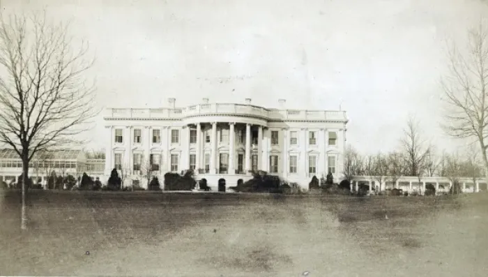 Framed Print : White House (South front, or rear) Framed Print : White House (South front, or rear)