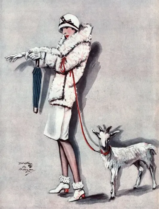 Framed Print : White Kid and Woolly Lamb by Dorothy Morgan Framed Print : White Kid and Woolly Lamb by Dorothy Morgan