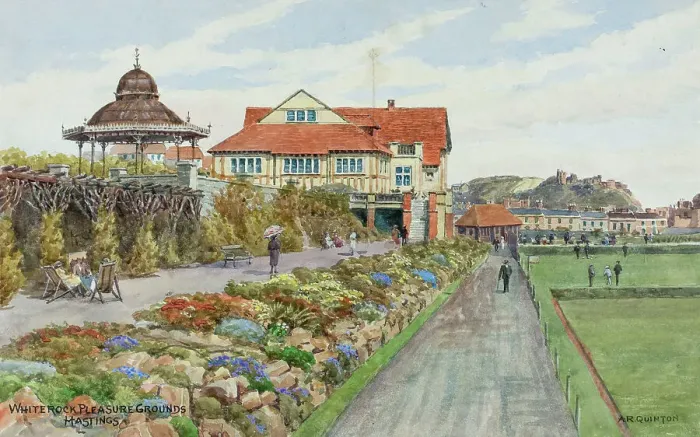 Framed Print : White Rock Pleasure Grounds, Hastings, East Sussex Framed Print : White Rock Pleasure Grounds, Hastings, East Sussex