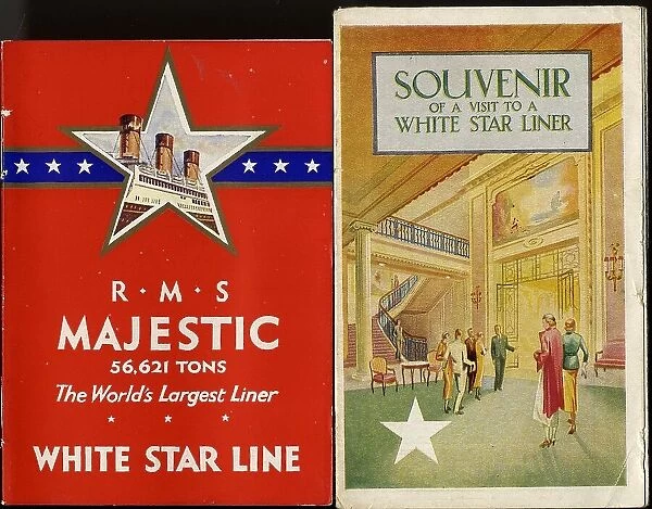 White Star Line - two brochures
