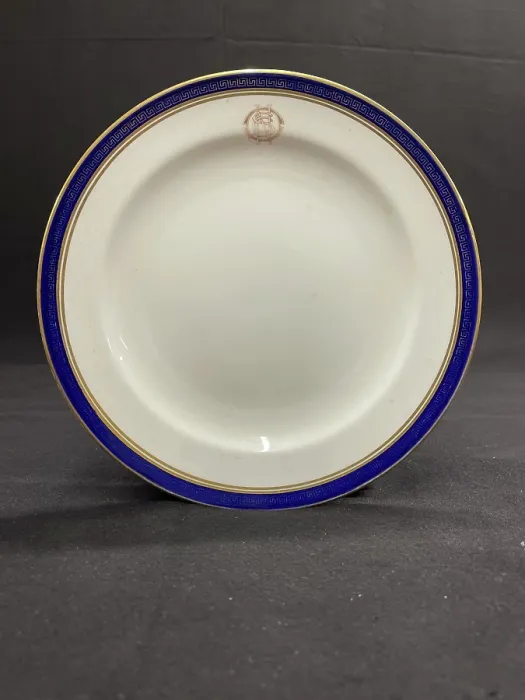 Framed Print : White Star Line, Copeland Spode dinner plate Framed Print : White Star Line, Copeland Spode dinner plate