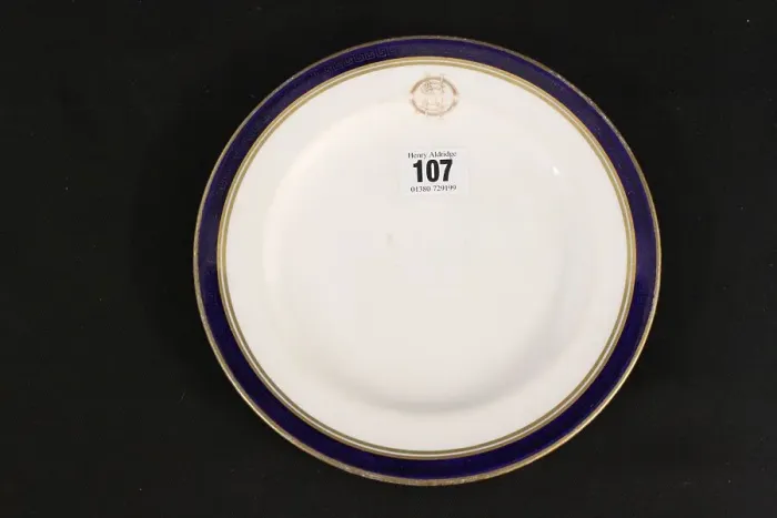 Framed Print : White Star Line - Copeland Spode side plate Framed Print : White Star Line - Copeland Spode side plate