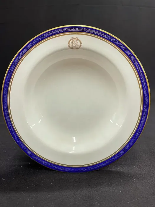 Framed Print : White Star Line, Copeland Spode soup bowl Framed Print : White Star Line, Copeland Spode soup bowl