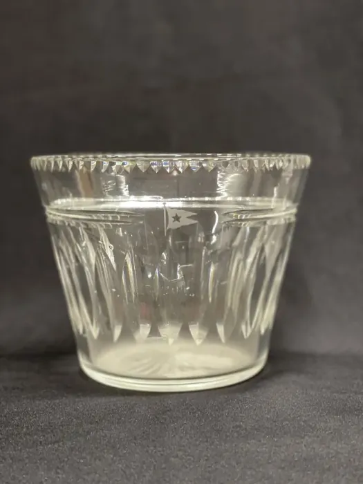 Framed Print : White Star Line, crystal ice bucket with logo Framed Print : White Star Line, crystal ice bucket with logo