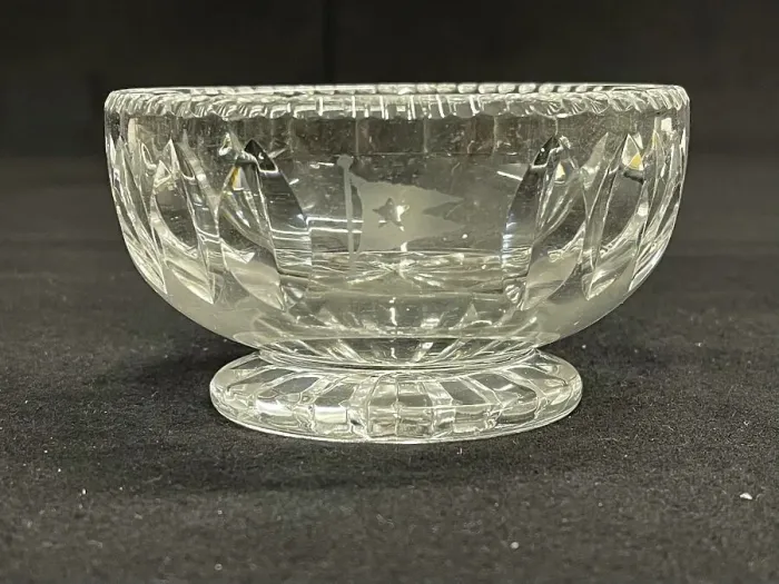 Framed Print : White Star Line, cut glass bonbon dish Framed Print : White Star Line, cut glass bonbon dish