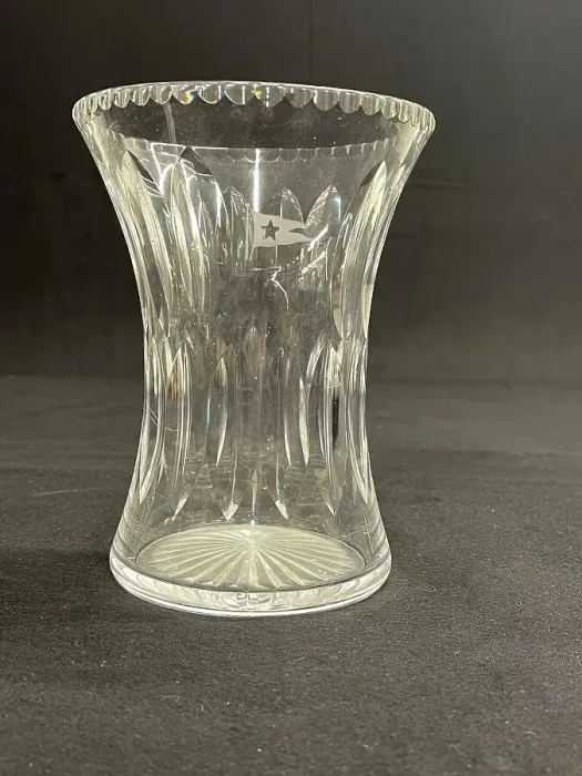 Framed Print : White Star Line, cut glass flower vase Framed Print : White Star Line, cut glass flower vase