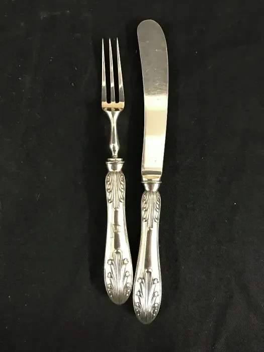 Framed Print : White Star Line - First Class pickle knife and fork Framed Print : White Star Line - First Class pickle knife and fork