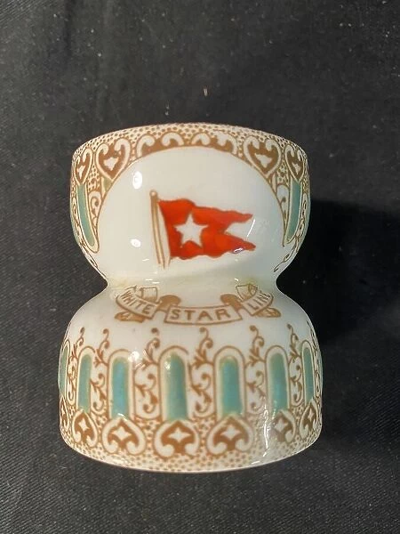 White Star Line - First Class Wisteria pattern egg cup