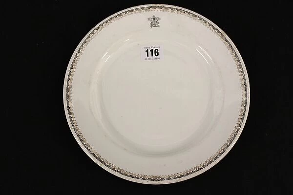 White Star Line - Maddock and Co dinner plate