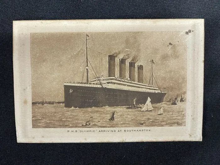 Framed Print : White Star Line, RMS Olympic, abstract of log Framed Print : White Star Line, RMS Olympic, abstract of log