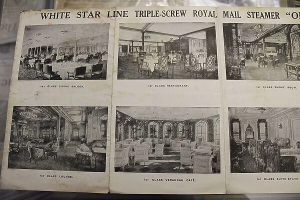 White Star Line - RMS Olympic promotional brochure