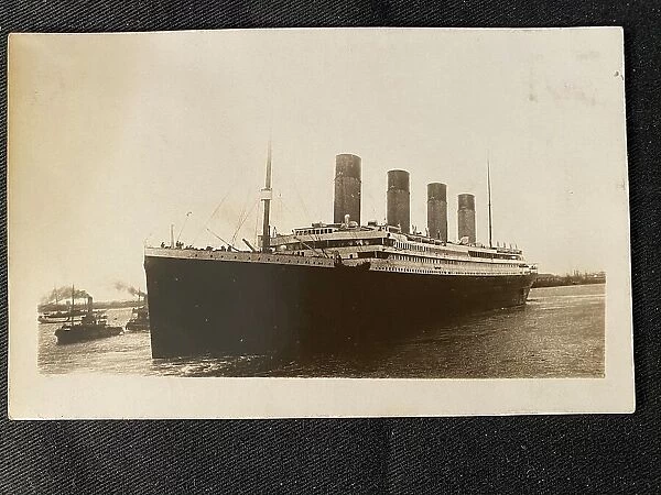 White Star Line, RMS Titanic - postcard