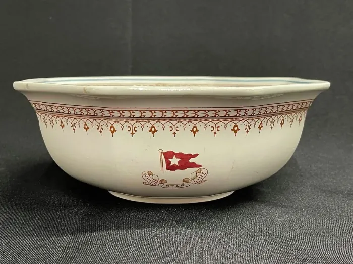 Framed Print : White Star Line, Stonier Losol ware octagonal serving bowl Framed Print : White Star Line, Stonier Losol ware octagonal serving bowl