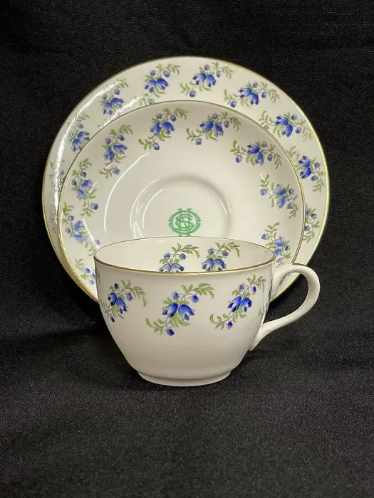 Framed Print : White Star Line, Stonier OSNC teacup, saucer and side plate Framed Print : White Star Line, Stonier OSNC teacup, saucer and side plate