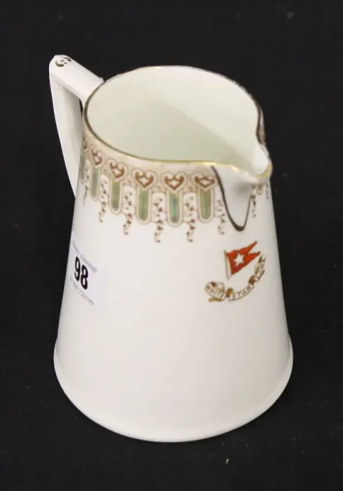 Framed Print : White Star Line - Stonier and Co Wisteria pattern jug Framed Print : White Star Line - Stonier and Co Wisteria pattern jug