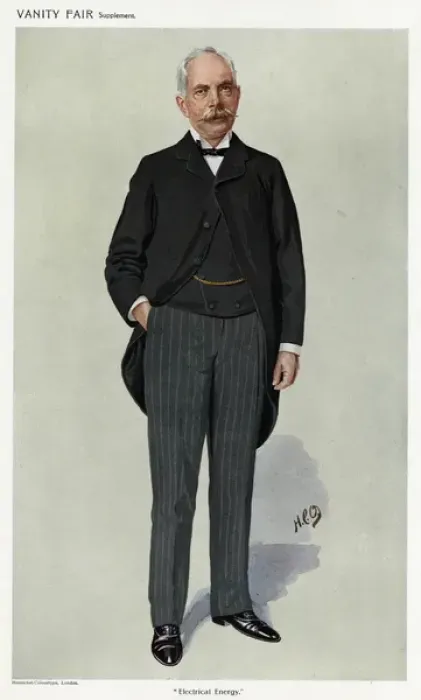 Framed Print : White Waistcoat 1910 Framed Print : White Waistcoat 1910