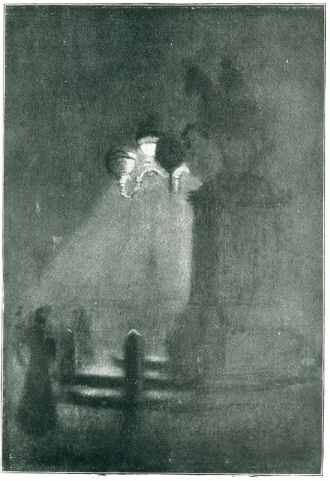 Framed Print : Whitehall. An atmospheric painting of a street lamp Framed Print : Whitehall. An atmospheric painting of a street lamp