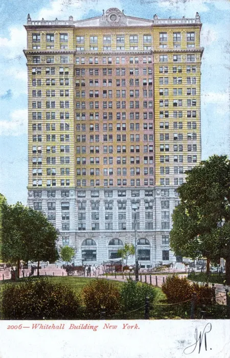 Framed Print : Whitehall Building, New York, USA Framed Print : Whitehall Building, New York, USA