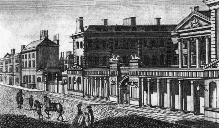 Framed Print : Whitehall C18Th Framed Print : Whitehall C18Th