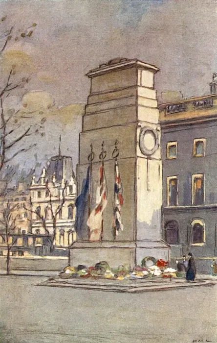 Framed Print : Whitehall / Cenotaph 1926 Framed Print : Whitehall / Cenotaph 1926