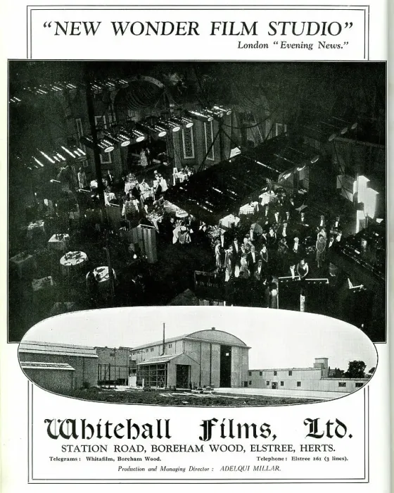 Framed Print : Whitehall Films Ltd, film studio, Boreham Wood, Elstree Framed Print : Whitehall Films Ltd, film studio, Boreham Wood, Elstree
