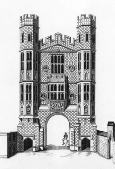 Framed Print : Whitehall Gate Framed Print : Whitehall Gate