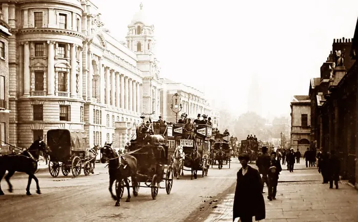 Framed Print : Whitehall, London Framed Print : Whitehall, London