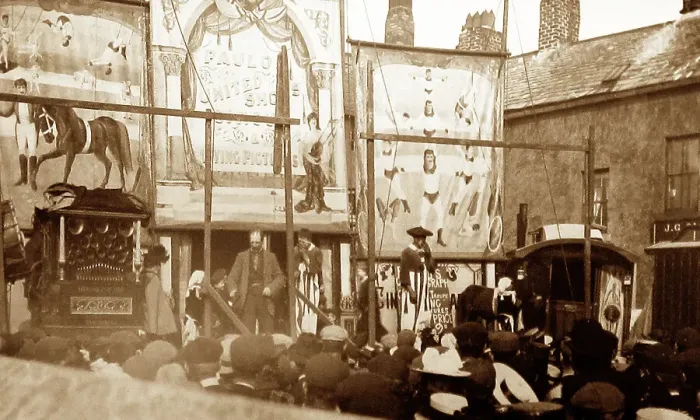 Framed Print : Whitehaven fair in 1899 Framed Print : Whitehaven fair in 1899