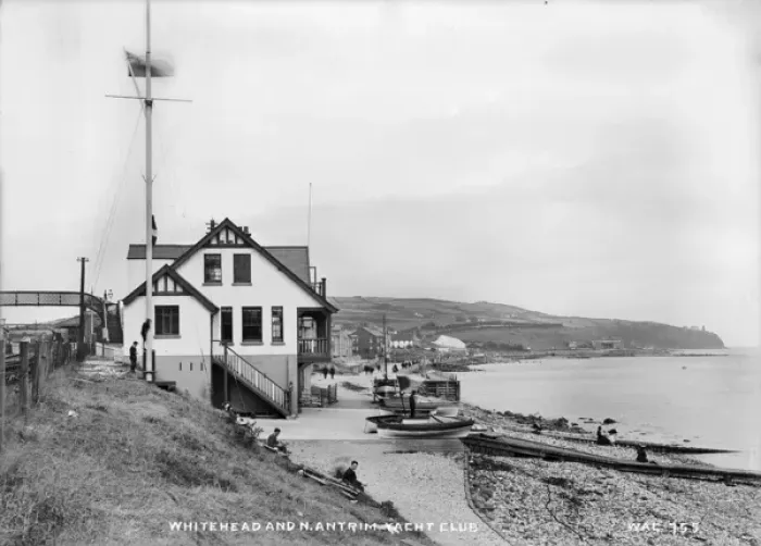 Framed Print : Whitehead and N. Antrim Yacht Club