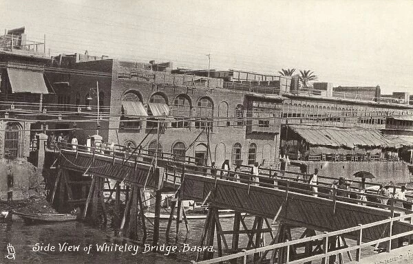 The Whiteley Bridge - Basra, Iraq, WWI era
