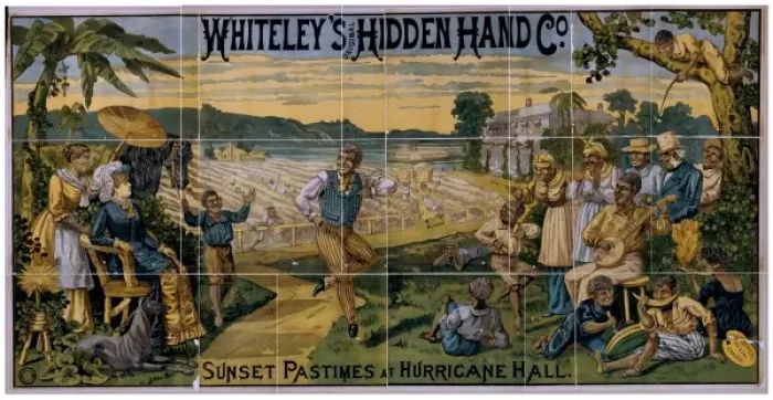 Framed Print : Whiteleys Original Hidden Hand Co Framed Print : Whiteleys Original Hidden Hand Co