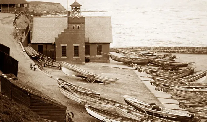 Framed Print : Whitley Bay, Victorian period Framed Print : Whitley Bay, Victorian period