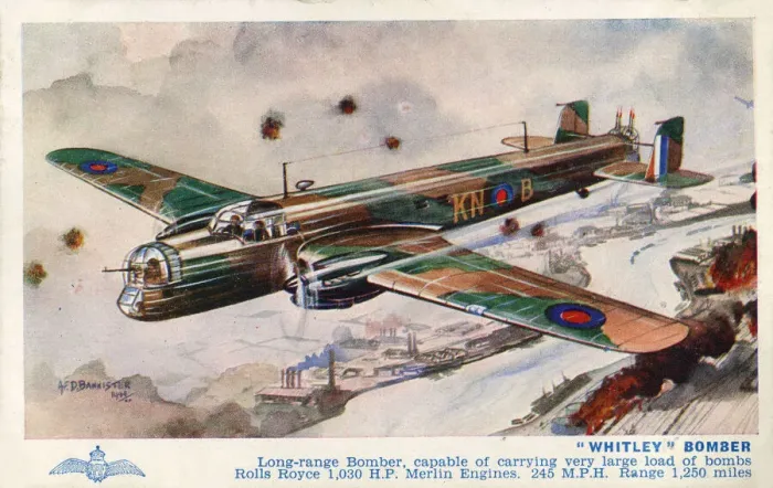 Framed Print : Whitley Bomber Whitley Bomber Framed Print : Whitley Bomber Whitley Bomber