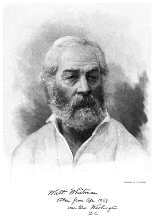 Framed Print : WHITMAN 1863 Framed Print : WHITMAN 1863