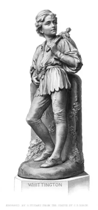 Framed Print : Whittington Statue Framed Print : Whittington Statue