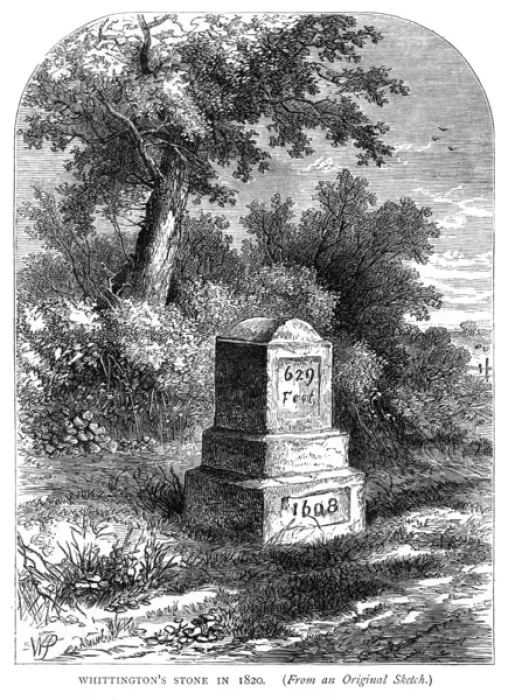 Framed Print : Whittington Stone Framed Print : Whittington Stone