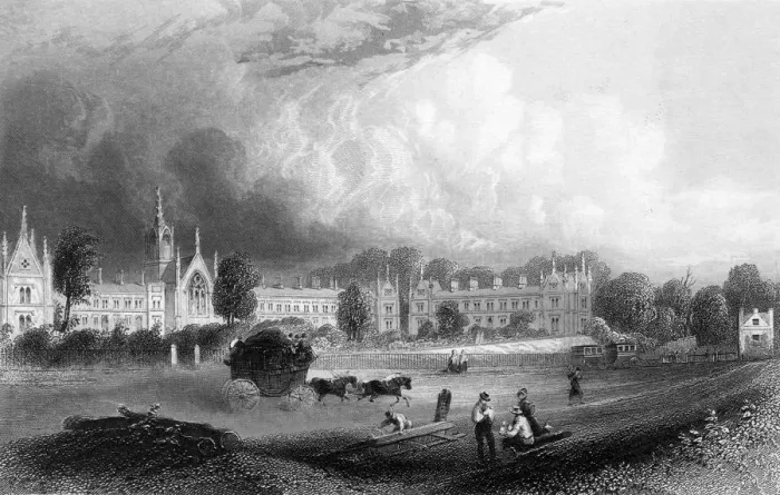 Framed Print : Whittingtons Almhouses Framed Print : Whittingtons Almhouses