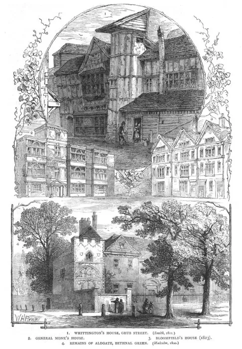 Framed Print : Whittingtons House Framed Print : Whittingtons House