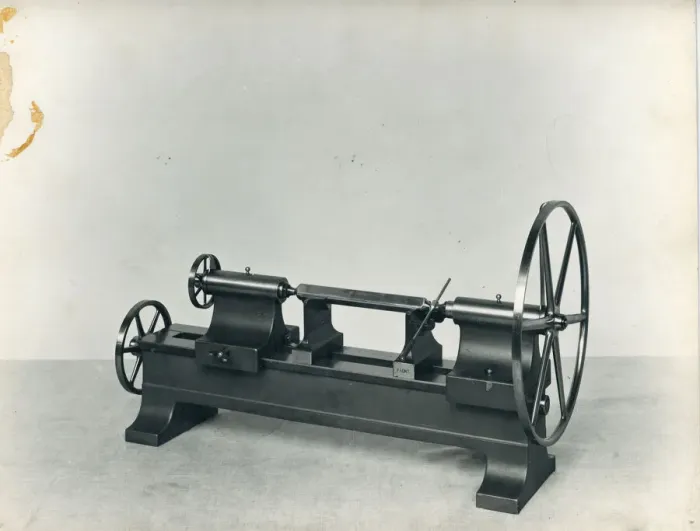 Framed Print : Whitworth workshop measuring machine Framed Print : Whitworth workshop measuring machine
