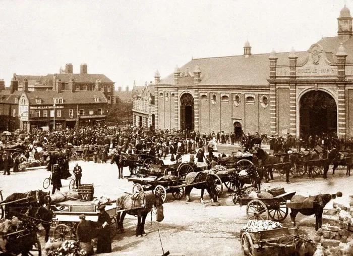 Framed Print : Wholesale Market, Wolverhampton Framed Print : Wholesale Market, Wolverhampton