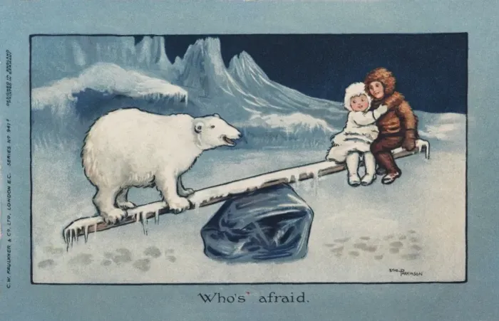 Framed Print : Whos Afraid by Ethel Parkinson Framed Print : Whos Afraid by Ethel Parkinson