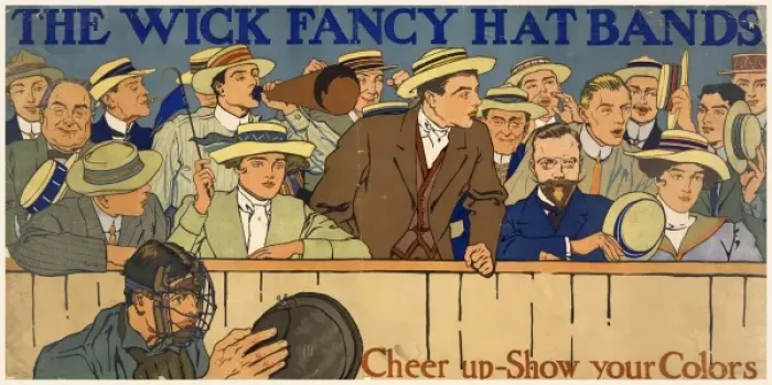 Framed Print : The Wick fancy hat bands. Cheer up - show your colors Framed Print : The Wick fancy hat bands. Cheer up - show your colors