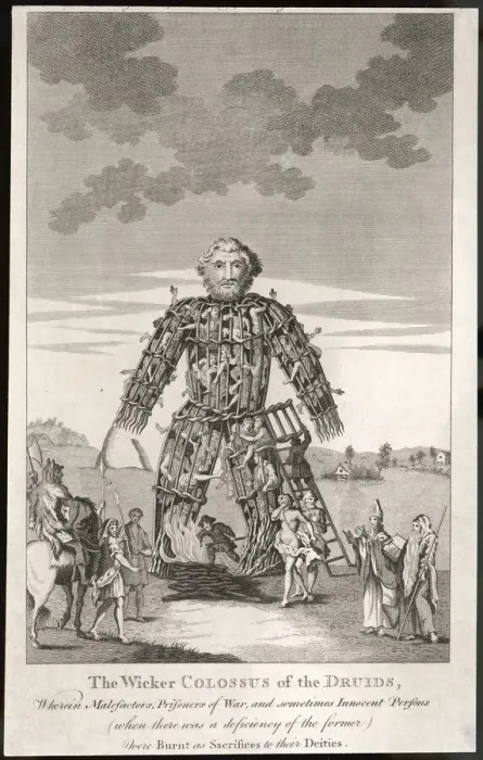 Framed Print : WICKER MAN (2) Framed Print : WICKER MAN (2)