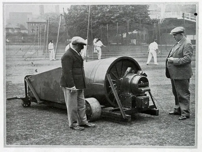Framed Print : Wicket Drying Machine Framed Print : Wicket Drying Machine