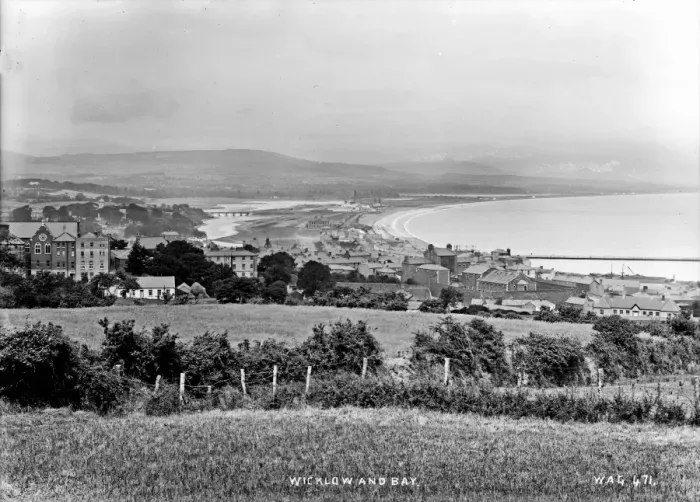 Framed Print : Wicklow and Bay Framed Print : Wicklow and Bay