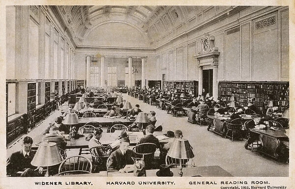 Widener Library at Harvard University, USA