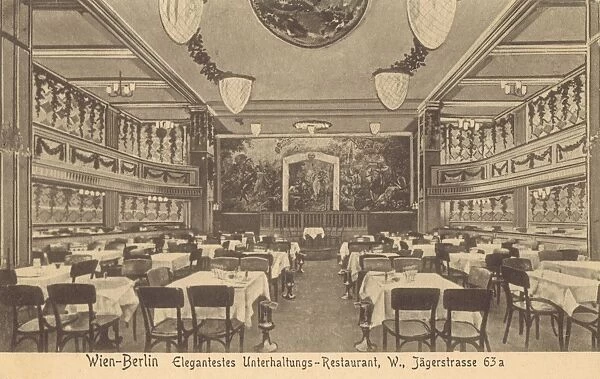 The Wien-Berlin restaurant in Berlin, 1920s